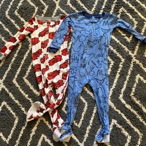 Carter’s Snug fit footed pajamas boys 24 month